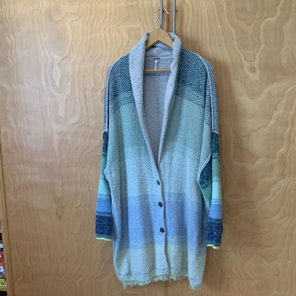 Free People Jackets & Blazers - Free people jacket cardigan sweater size S